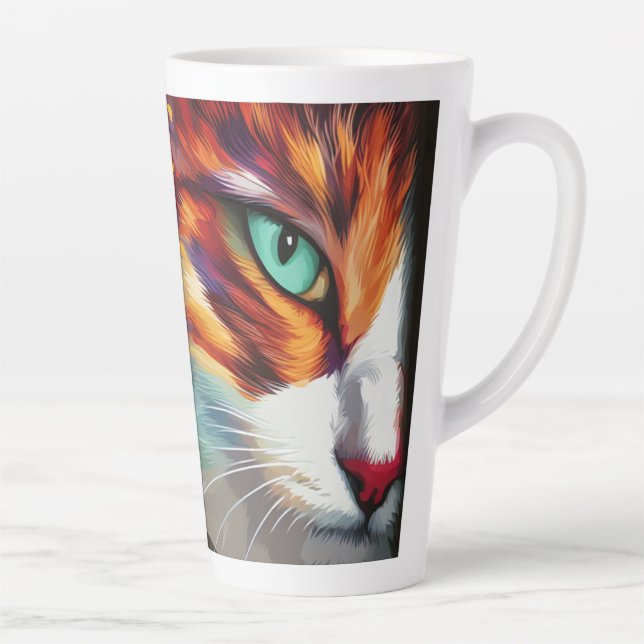 Cat's Eye Design Milchtasse (Rechts)