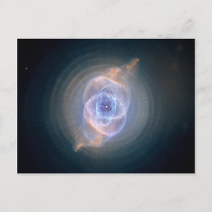 Cat's Eye Nebula Hubble NASA Postkarte