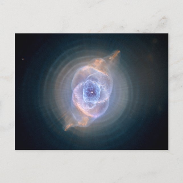 Cat's Eye Nebula Hubble NASA Postkarte (Vorderseite)