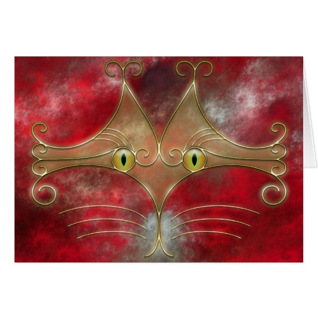 Cat's-Eyes Card (Vorderseite (Horizontal))
