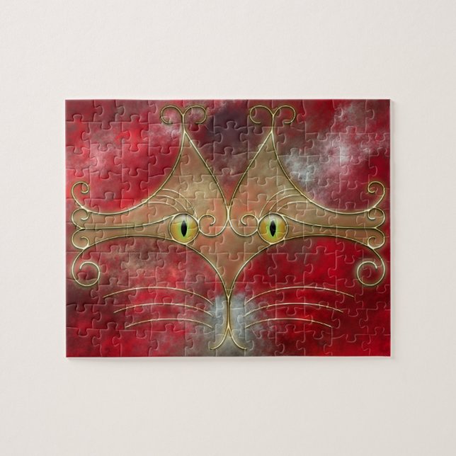 Cat's-Eyes-Puzzle Puzzle (Horizontal)