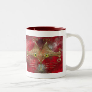 Cat's-Eyes-Tasse Zweifarbige Tasse