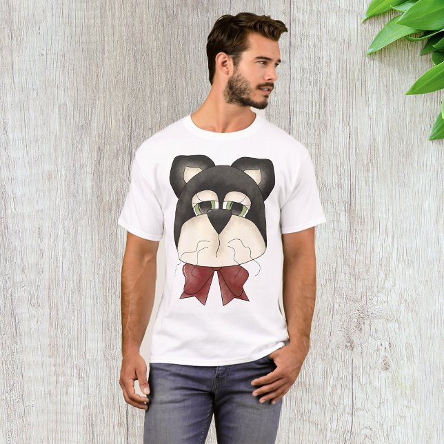 Cats Face Mens T - Shirt (Von Creator hochgeladen)