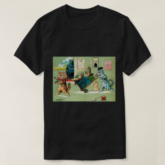 Cats Family Travel, Louis Wain T-Shirt
