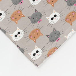 Cats Fleece Blanket