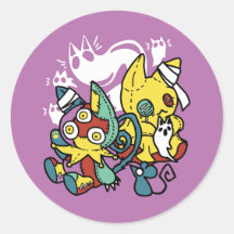 Cats Halloween Art: paw-sehenswert erschreckend