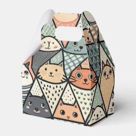 Cats In Cones Geschenkschachtel