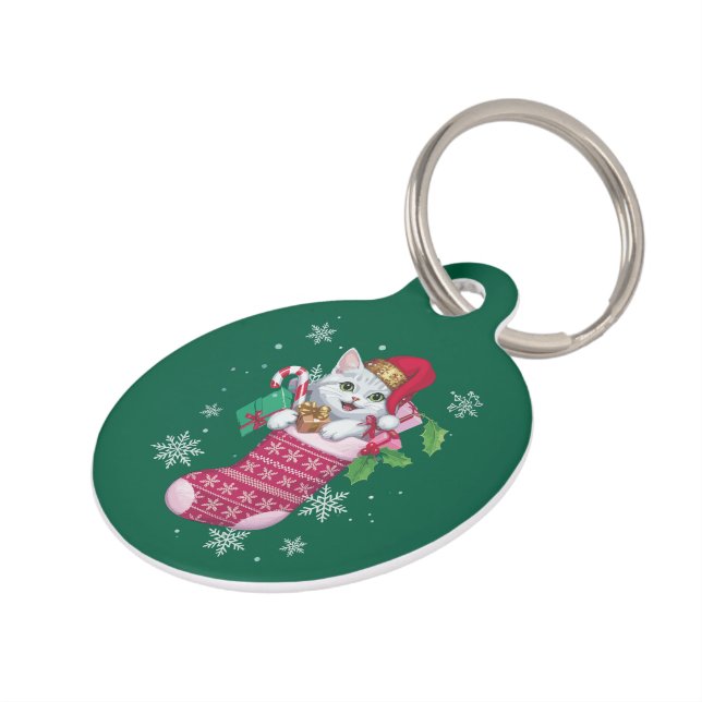 Cats Lover Christmas Funny Cats Besitzer Haustiermarke (Seite)