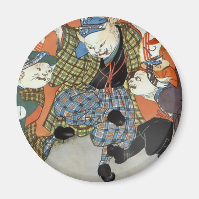Cats Magnet tanzen (Vorne)