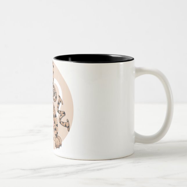 Cat's Meow Zweifarbige Tasse (Rechts)