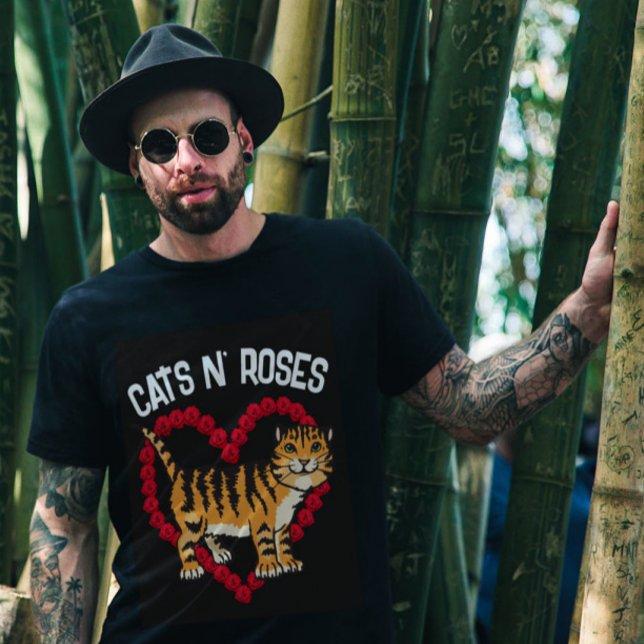 CATS N' ROSE GINGER Cat T - Shirt (Von Creator hochgeladen)