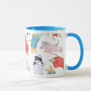 CATS PAJAMAS Blau Kombi-Tasse Tasse