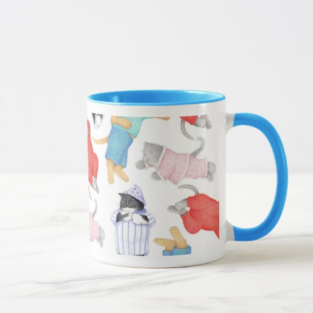 CATS PAJAMAS Blue Combo Tasse (Rechts)