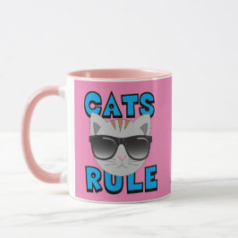 Cats Rule Sonnenbrillen Kitty Tasse