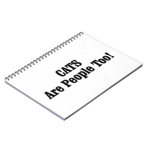 CATS sind auch Menschen! Notizblock