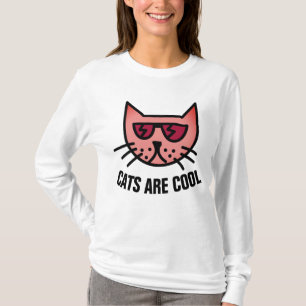 CATS SIND COOLE, lustige Katze mit Sonnenbrillen-T T-Shirt