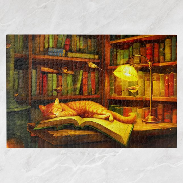 Cat's Slumber Niedlich Kitten Geschenk für Cat Lov Puzzle (Von Creator hochgeladen)