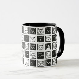 Cats Square Tasse