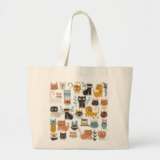 Cats stylish Wild Whiskers Wonderland Tragetaschen