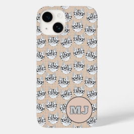 Cats von Cadstudios 2.0 - Beige iPhone / iPad Hüll Case-Mate iPhone 14 Hülle