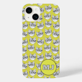 Cats von Cadstudios 2.0 - Gelbe iPhone / iPad-Hüll Case-Mate iPhone 14 Hülle
