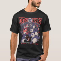 Cats Vs Bears Ninja Kampf Spaß Kampf von Tobe Fons