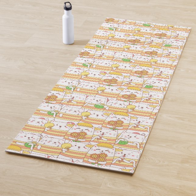 Cats Yoga Mat Yogamatte (Beispiel)