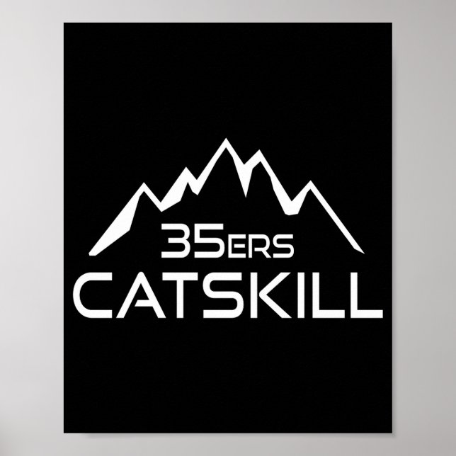 Catskill 35er Berg  Poster (Vorne)