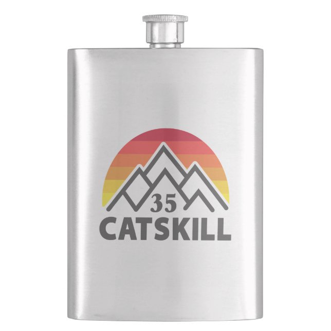 Catskill 35er Regenbogen Flachmann (Vorderseite)