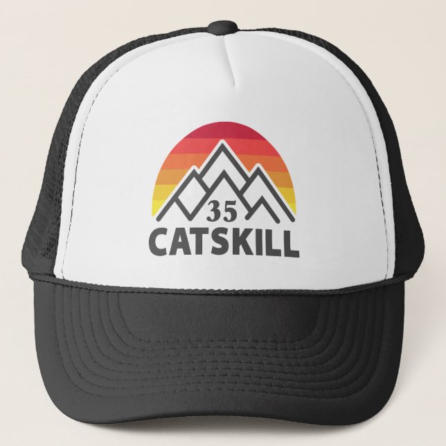 Catskill 35er Regenbogen Truckerkappe (Vorderseite)