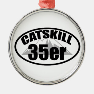 Catskill 35er silbernes ornament