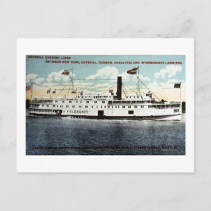 Catskill Abend Lines - The Clermont Postkarte