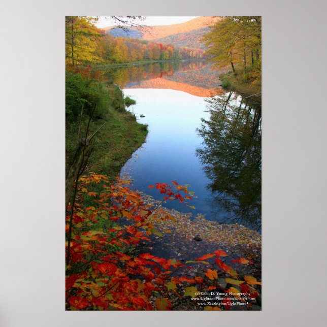 Catskill Herbstparadies Canvas Print Poster (Vorne)
