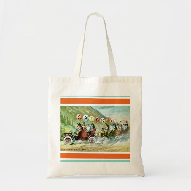 Catskill Mountain Cats Tote Bag Tragetasche (Vorne)