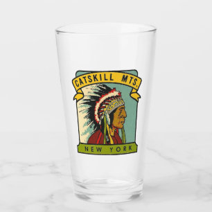 Catskill Mountains, New York Pint Glass Glas