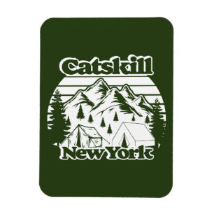 Catskill New York auf Deutsch Magnet