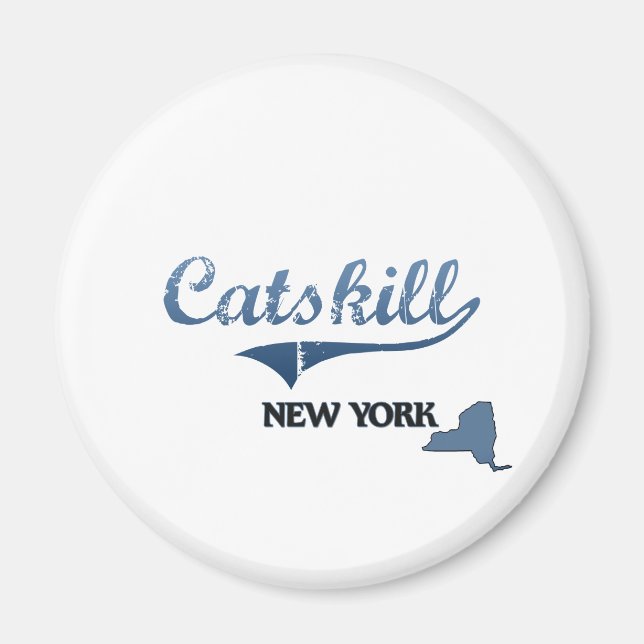Catskill New York City Classic Magnet (Vorne)