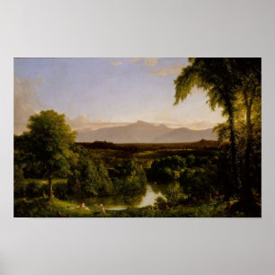 Catskill View — Frühherbst von Thomas Cole Poster