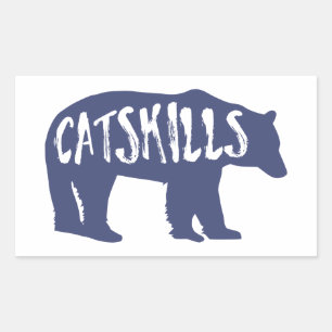 Catskills Bär Rechteckiger Aufkleber