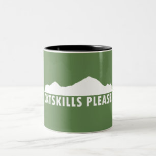 Catskills bitte zweifarbige tasse