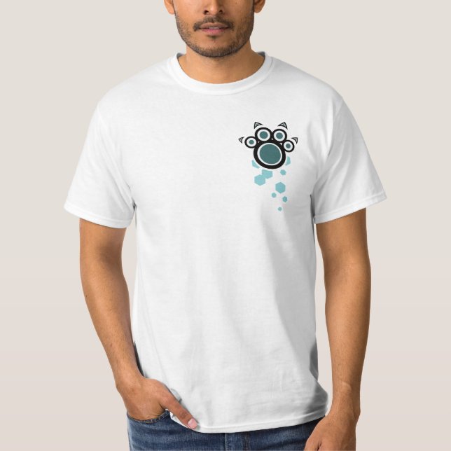 catsnowboardpaw_2 T-Shirt (Vorderseite)