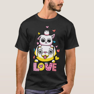 Catsoki Valentine Special Liebe T-Shirt