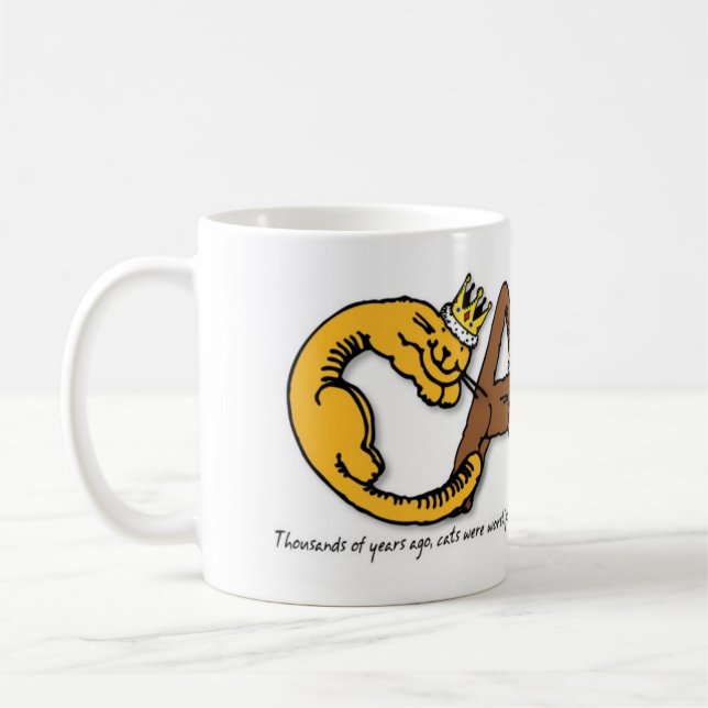CatsRuleMug2 Kaffeetasse (Links)