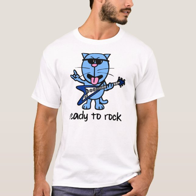 Catt Felsen-Stern-T - Shirt (Vorderseite)