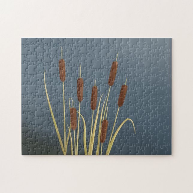 Cattails Fine Art Puzzle (Horizontal)
