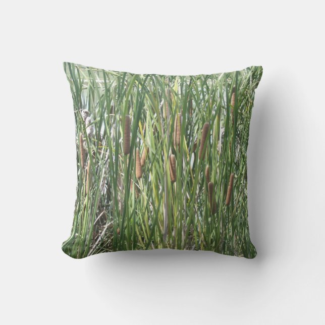 Cattails Kissen (Vorderseite)