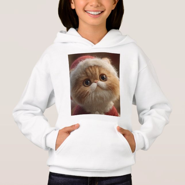 Cattastic Christmas  Hoodie (Vorderseite)