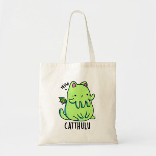 Catthulu Funny Cthulhu Cat Puns Tragetasche