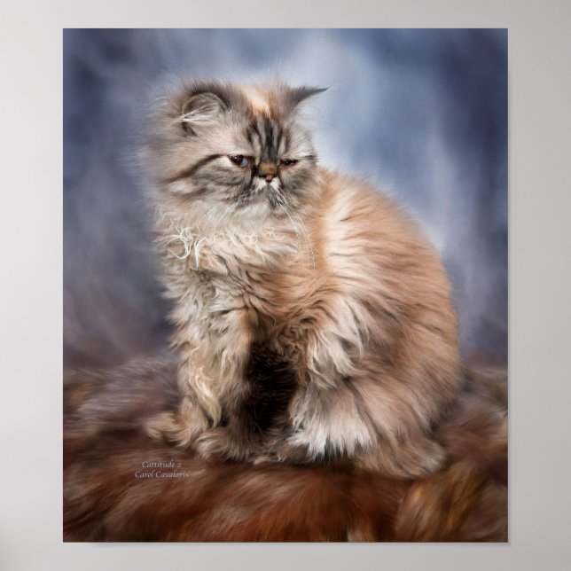 Cattitude 2 Art Poster/Print Poster (Vorne)