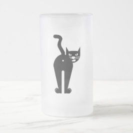Cattitude mattglas bierglas